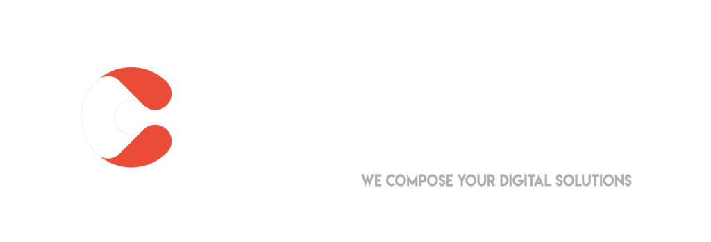 compune white logo